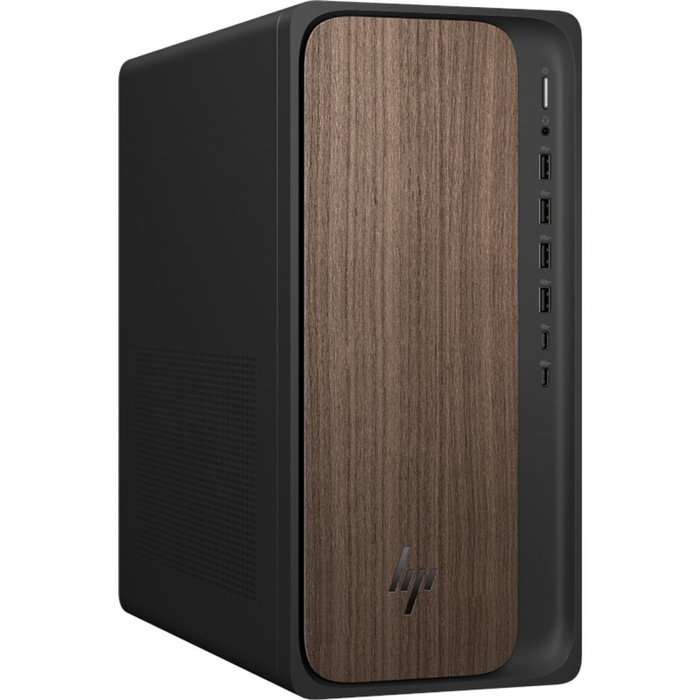 HP OmniDesk Desktop M03-0013NS Intel Core Ultra 5 16GB 1TB SSD Win11 Dark wood